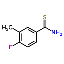 4-Fluoro-3-methyl(thiobenzamide)结构式