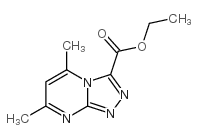 ethyl 5,7-dimethyl-[1,2,4]triazolo[4,3-a]pyrimidine-3-carboxylate Structure
