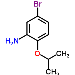 5-溴-2-异丙氧基苯胺结构式