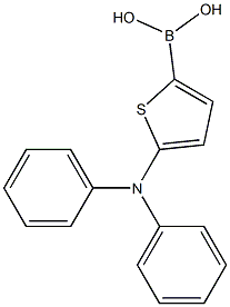 (5-(diphenylamino)thiophen-2-yl)boronic acid Structure