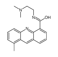 N-[2-(dimethylamino)ethyl]-8-methylacridine-4-carboxamide结构式