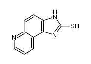 2-mercapto-3H-imidazo[4,5-f]quinoline结构式