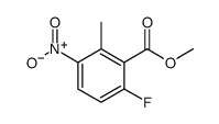 Methyl 6-Fluoro-2-Methyl-3-Nitrobenzoate structure