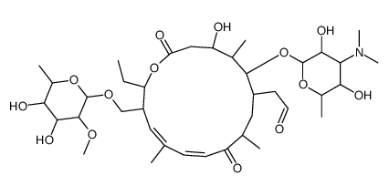 4'-O-De(3-C-methyl-2,6-dideoxy-α-L-ribo-hexopyranosyl)-3'''-O-demethyltyrosine [antibiotic]结构式