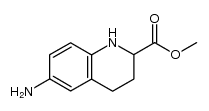 2-Quinolinecarboxylicacid,6-amino-1,2,3,4-tetrahydro-,methylester(9CI) structure