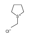 1-ethylthiolan-1-ium,chloride Structure