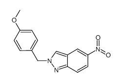 5-nitro-2-(4-methoxybenzyl)-2H-indazole Structure