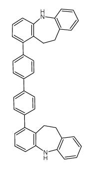 4,4'-BIS(DIHYDRO-DIBENZAZEPIN-1-YL)BIPHENYL结构式
