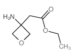 2-(3-氨基氧杂环丁烷-3-基)乙酸乙酯结构式