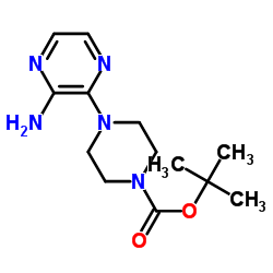 tert-Butyl 4-(3-aminopyrazin-2-yl)piperazine-1-carboxylate picture