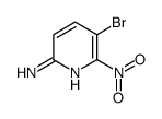 5-Bromo-6-nitro-2-pyridinamine Structure