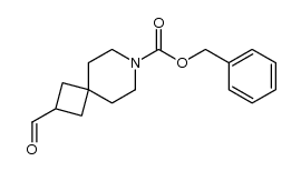 benzyl 2-formyl-7-azaspiro[3.5]nonane-7-carboxylate结构式