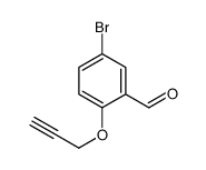 5-溴-2-(丙基-2-氧基)苯甲醛结构式