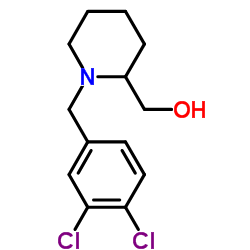 [1-(3,4-Dichlorobenzyl)-2-piperidinyl]methanol结构式