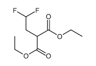diethyl 2-(2,2-difluoroethyl)propanedioate Structure