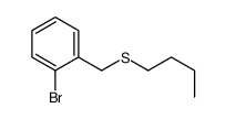 (2-Bromobenzyl)(butyl)sulfane结构式