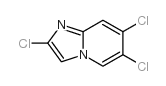 2,6,7-trichloroimidazo[1,2-a]pyridine Structure