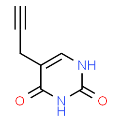 2,4(1H,3H)-Pyrimidinedione, 5-(2-propynyl)- (9CI)结构式