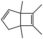 Bicyclo[3.2.0]hepta-2,6-diene, 1,5,6,7-tetramethyl- Structure