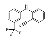 2-(3-三氟甲基苯基氨基)-苯甲腈结构式