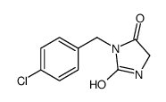 3-[(4-chlorophenyl)methyl]imidazolidine-2,4-dione Structure