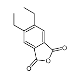 4,5-diethylphthalic anhydride Structure