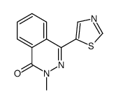 2-methyl-4-(5-thiazolyl)-1(2H)-phthalazinone结构式