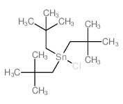 Stannane,chlorotris(2,2-dimethylpropyl)-结构式
