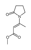 methyl 3-(2-oxopyrrolidin-1-yl)but-2-enoate Structure