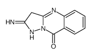 2-amino-3H-pyrazolo[5,1-b]quinazolin-9-one结构式