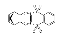 (4aS,10aR,11R,13S)-1,4-dihydro-4a,10a-[1,3]epicyclopentathianthrene 5,5,10,10-tetraoxide结构式