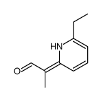 2-(6-ethyl-1H-pyridin-2-ylidene)propanal Structure