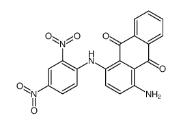 1-amino-4-(2,4-dinitroanilino)anthraquinone Structure