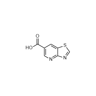 噻唑并[4, 5-b]吡啶-6-羧酸结构式