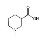 (S)-N-methylnipecotic acid Structure