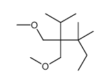 3,3-bis(methoxymethyl)-2,4,4-trimethylhexane Structure