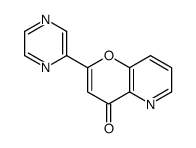 2-pyrazin-2-ylpyrano[3,2-b]pyridin-4-one结构式