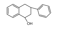 (1R,3R)-3-phenyl-1,2,3,4-tetrahydronaphthalen-1-ol Structure