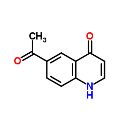 6-Acetyl-4(1H)-quinolinone Structure