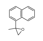 2-Methyl-2-(1-naphthyl)-oxiran Structure