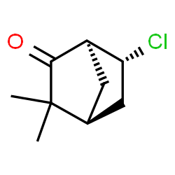 exo-6-Chloro-3,3-dimethyl-2-norbornanone Structure