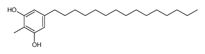 2-methyl-5-n-pentadecylresorcinol结构式