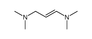 N,N,N',N'-Tetramethyl-1-propene-1,3-diamine structure