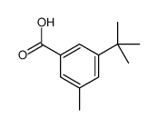 5-tert-butyl-m-toluic acid Structure