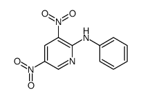 3,5-dinitro-N-phenylpyridin-2-amine Structure