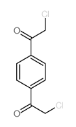 2-chloro-1-[4-(2-chloroacetyl)phenyl]ethanone结构式