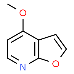 Furo[2,3-b]pyridine, 4-methoxy- (9CI) structure