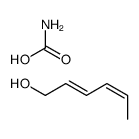 carbamic acid,hexa-2,4-dien-1-ol Structure