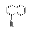 Naphthalene,1-isocyano- (9CI) Structure