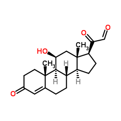 21-Dehydrocorticosterone结构式
